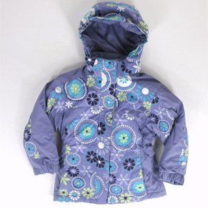 L.L.BEAN Girls Winter Snow Coat Jacket Ski 4 Purpl